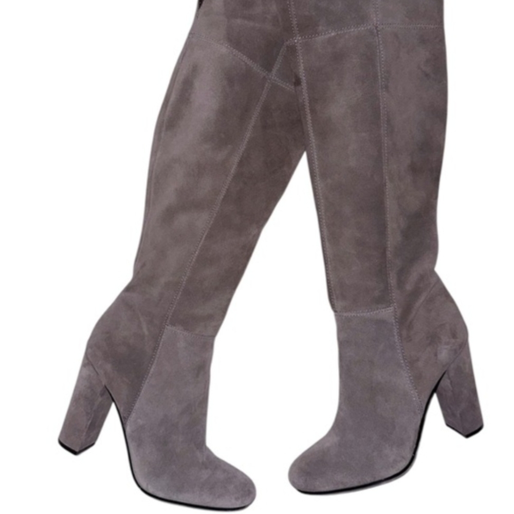 Gianni Bini Gray Heeled Boots
